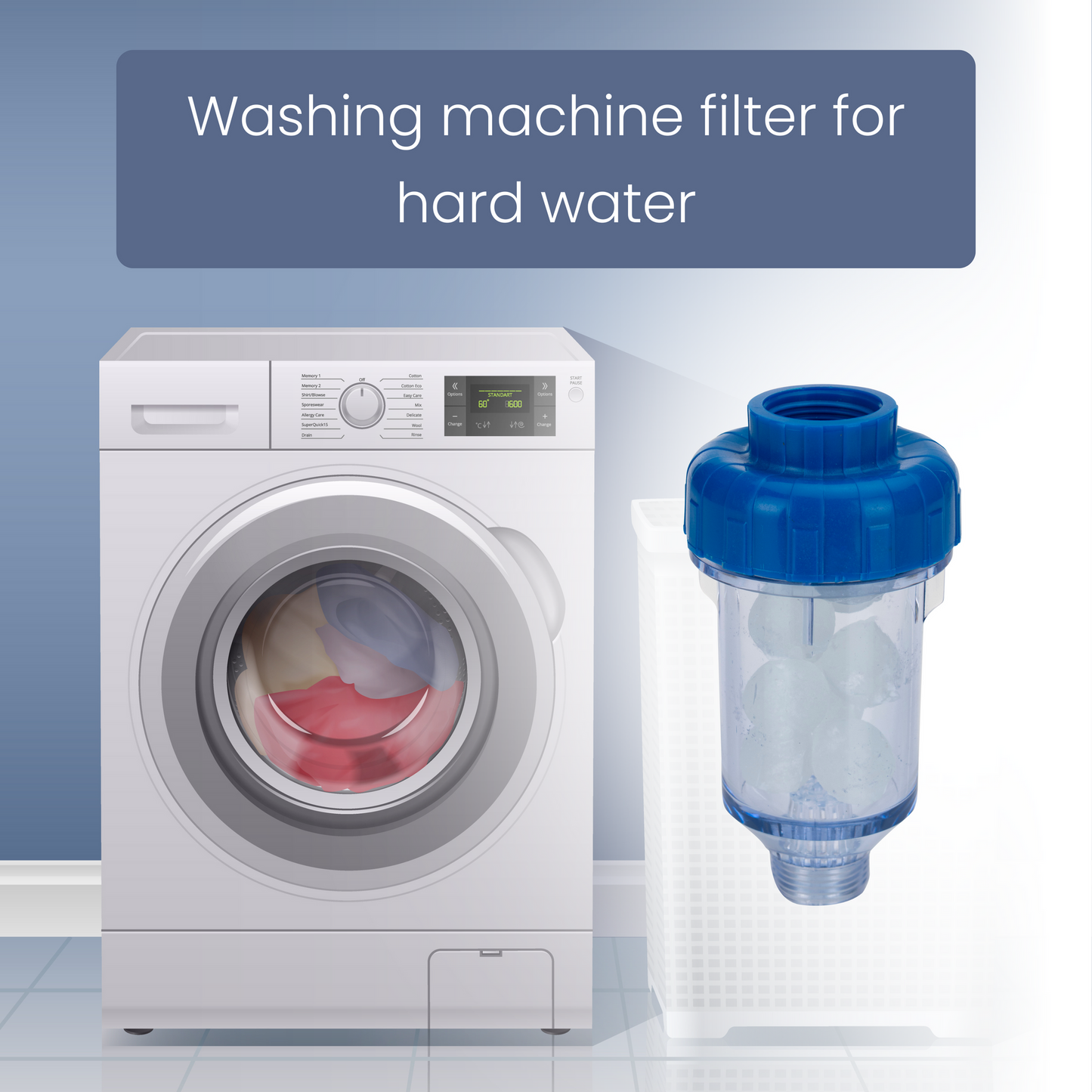WF-05 Dirt & Hard Water Filter For Washing Machine