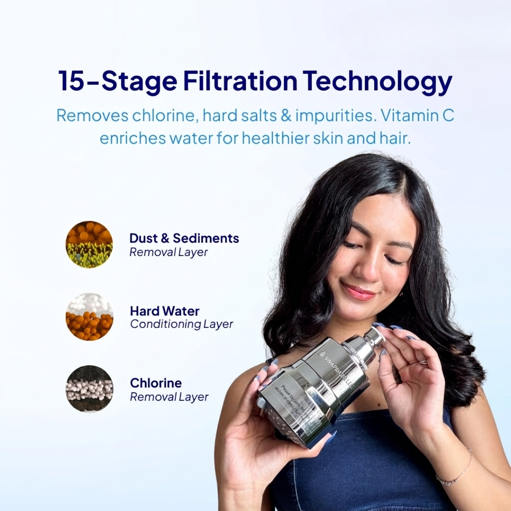 SwapBase DIVA-05 | Hard Water Shower Filter