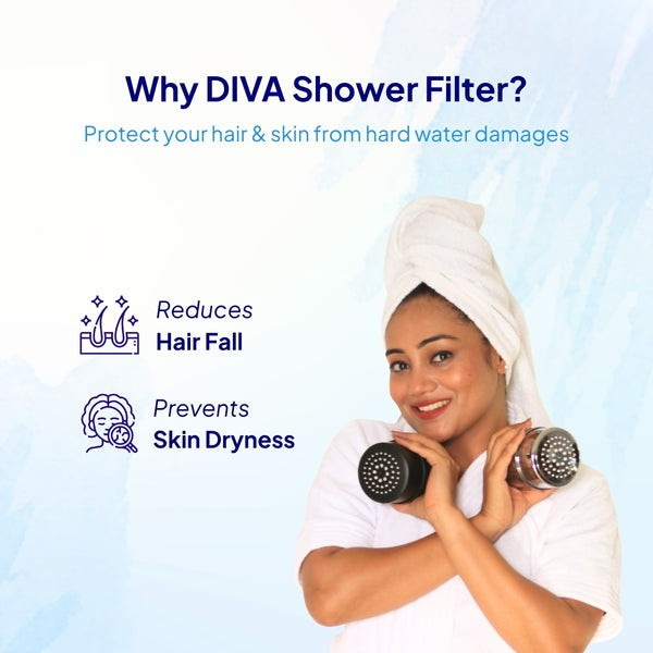 SWAPBASE DIVA-01 | Shower Filter for Hard Water