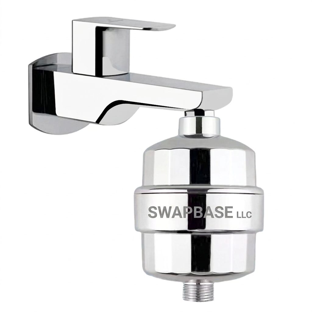 SWAPBASE DIVA PRO Shower and Tap Filter for Hard Water
